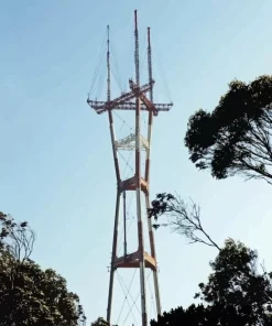 Sutro tower Diamond Paints