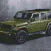 green jeep Diamond Dotz