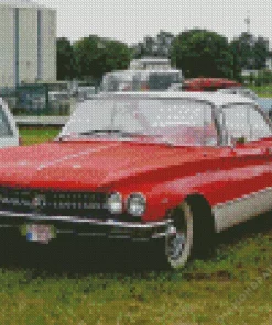 red 1960 buick lesabre Diamond Dotz