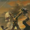 savage sword Boris vallejo Diamond Paints