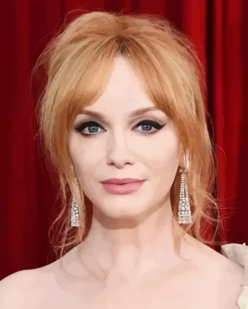 the actress christina hendricks Diamond Dotz