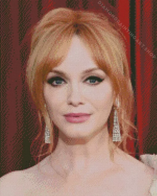 the actress christina hendricks Diamond Dotz