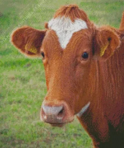 Guernsey cow Diamond Dotz