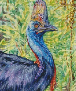 Cassowary bird Diamond Dotz