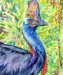 Cassowary bird Diamond Dotz