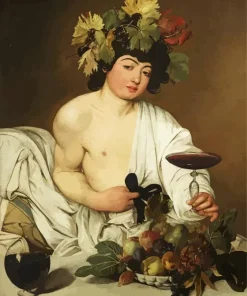 bacchus by caravaggio Diamond Dotz