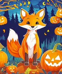 cool fall fox Diamond Dotz