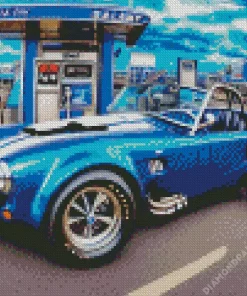 shelby blue ac cobra Diamond Dotz