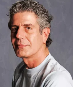 Anthony Bourdain Diamond Painting