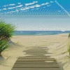 Beach Boardwalk Diamond Painting