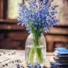 Bluebells Vase Diamond Painting