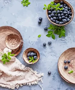 Blueberry In A Bowl Diamond Painting