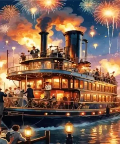 Boat Party Diamond Painting