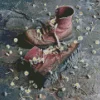Boots With Daisies Diamond Painting