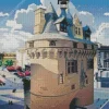 Bordeaux La Porte Cailhau Diamond Painting