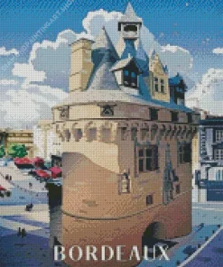 Bordeaux La Porte Cailhau Diamond Painting