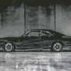 Classic Black 69 Charger Diamond Painting