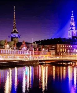 Copenhagen Borsen Place Diamond Painting