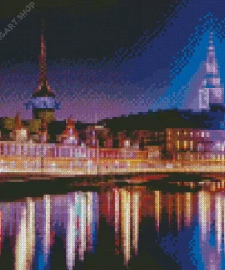 Copenhagen Borsen Place Diamond Painting