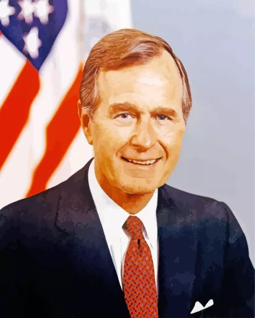 George Walker Bush Diamond Dotz George Walker Bush Diamond Painting