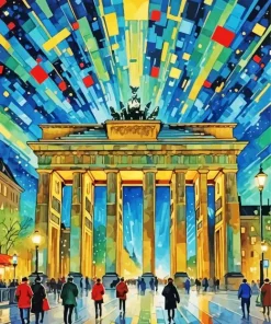 Germany Brandenburg Gate Art Diamond Painting
