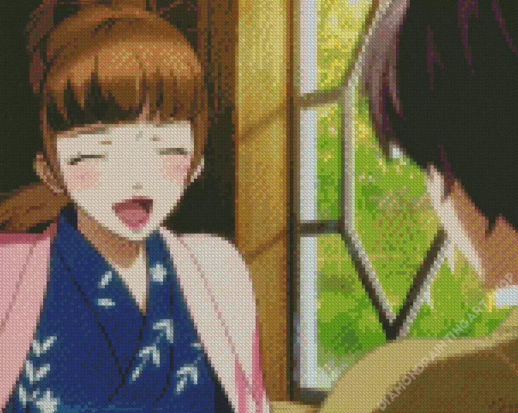 Hal anime Diamond With Numbers