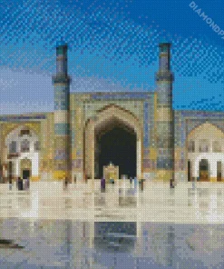 Herat Central Blue Mosque Diamond Painting