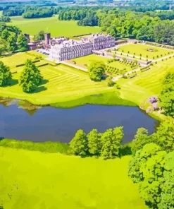 Hole Park Gardens England Diamond Painting