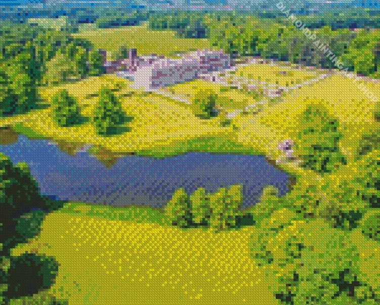 Hole Park Gardens england Diamond Paints Hole Park Gardens England Diamond Painting