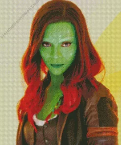 Marvel Gamora Diamond Painting