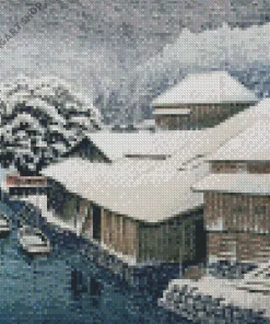 Nakaze Island Kyukitakami River Diamond Painting