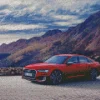 Red Bmw M5 Car Diamond Painting