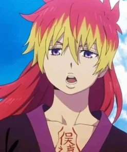 Shura Blue Exorcist Female Character Diamond Painting