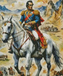 Simon Bolivar Diamond Painting