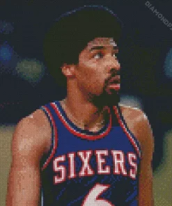 The Dr Julius Erving Diamond Painting