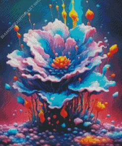 Aesthetic Magical Flower Diamond Painting