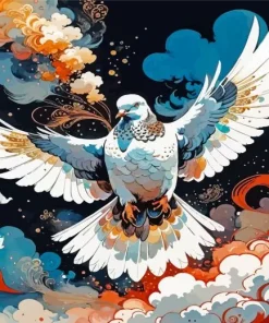 Aesthetic Dove Diamond Painting