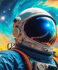 Astronaut Art Diamond Painting