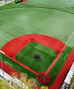 Baseball Field Diamond Painting