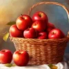 Basket Of Apples Diamond Painting