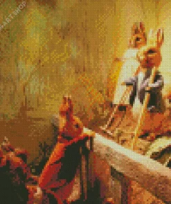 Beatrix Potter Bunnies Diamond Painting