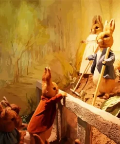 Beatrix Potter Bunnies Diamond Painting
