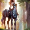 Beautiful Female Centaur Diamond Painting