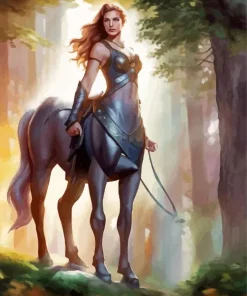 Beautiful Female Centaur Diamond Painting