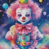 Beautiful Female Clown Diamond Painting