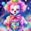 Beautiful Female Clown Diamond Painting
