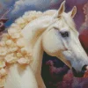 Beige Horse Diamond Painting