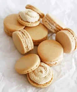 Beige Macarons Diamond Painting