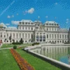 Belvedere Garden Vienna Diamond Painting