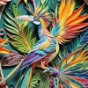 Bird Of Paradise Art Diamond Painting